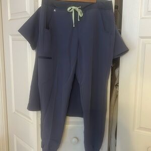 Figs Space Navy Zamora Jogger Scrub Pants